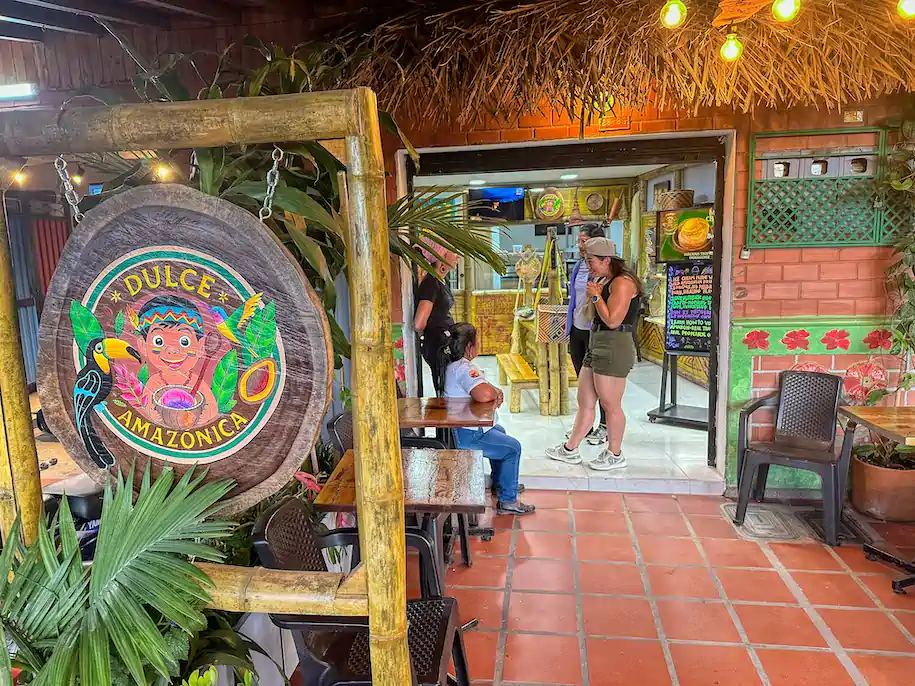Dulce Amazónica cultural embassy in Guatapé